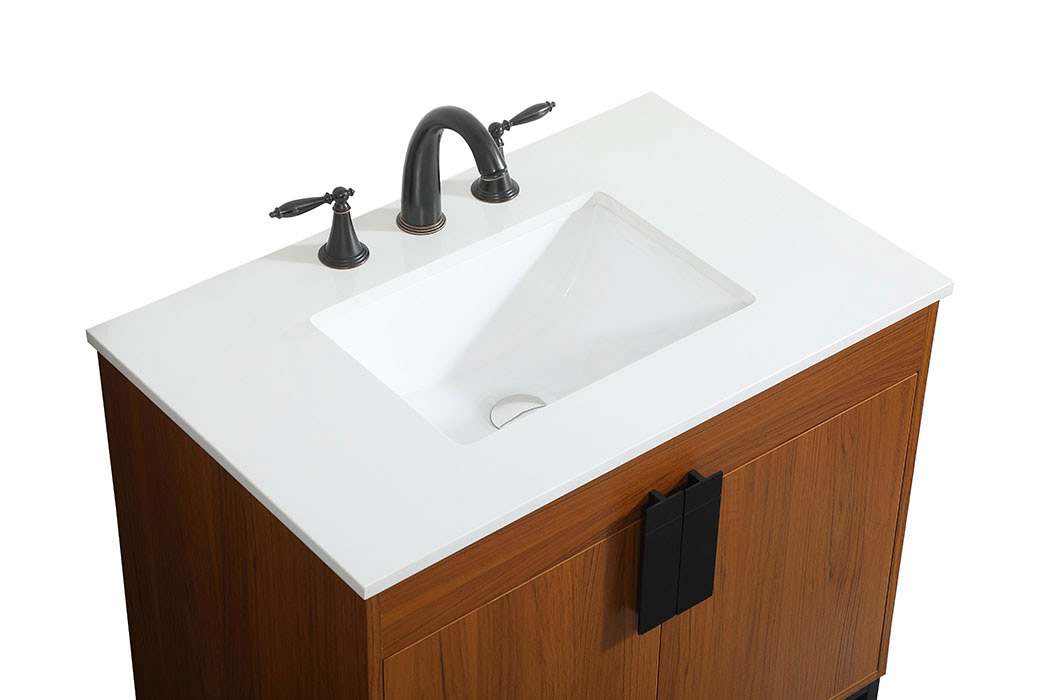 Elegant Bathroom Vanity - Teak (VF48830MTK)