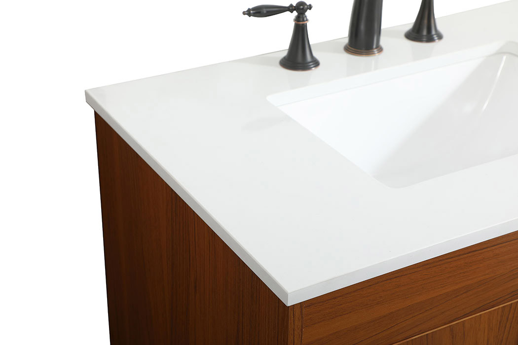 Elegant Bathroom Vanity - Teak (VF48830MTK)