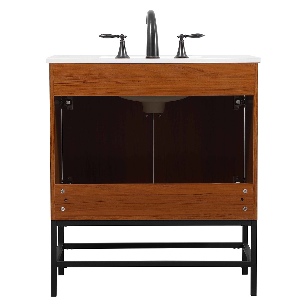 Elegant Bathroom Vanity - Teak (VF48830MTK)