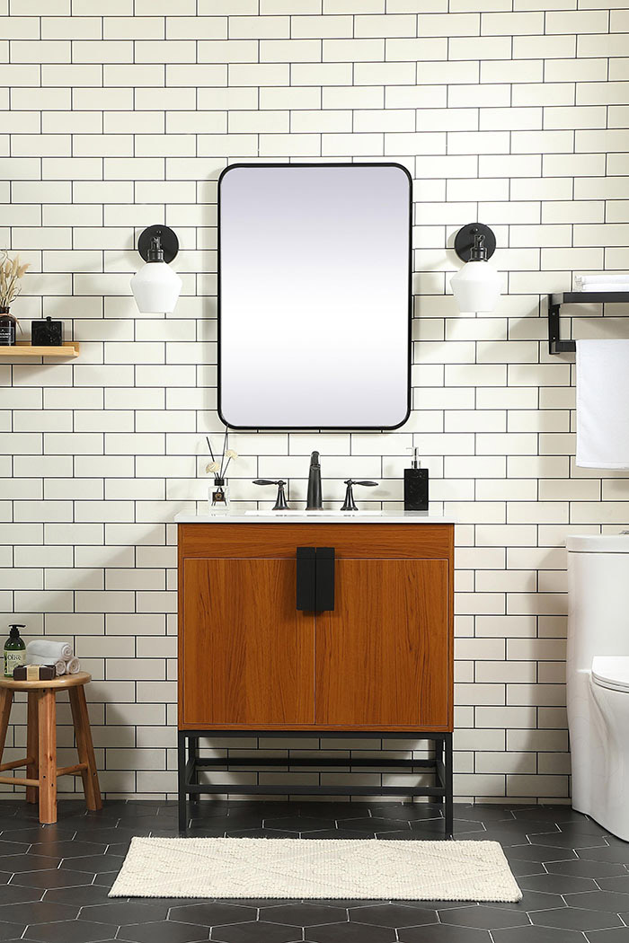 Elegant Bathroom Vanity - Teak (VF48830MTK)