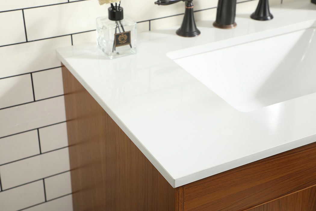 Elegant Bathroom Vanity - Teak (VF48830MTK)