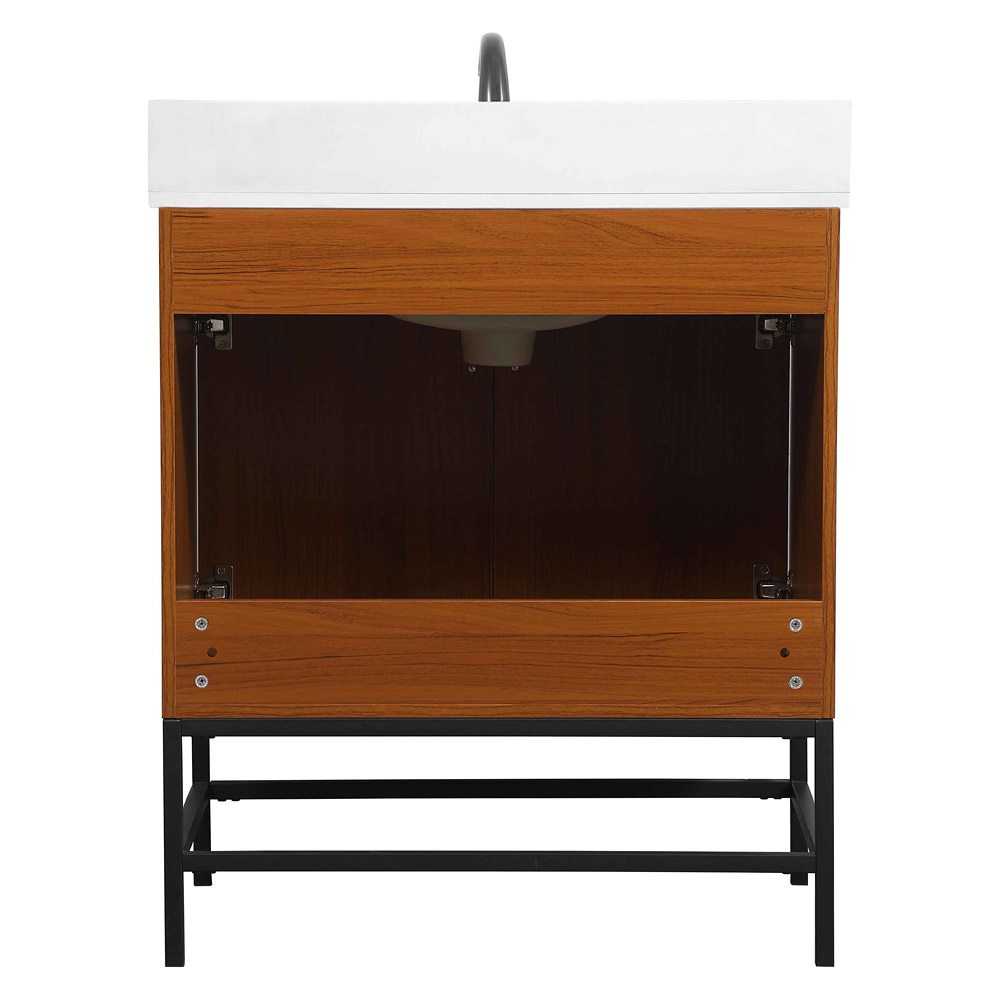 Elegant Bathroom Vanity - Teak (VF48830MTK-BS)
