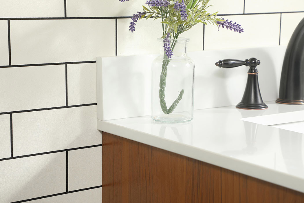 Elegant Bathroom Vanity - Teak (VF48830MTK-BS)