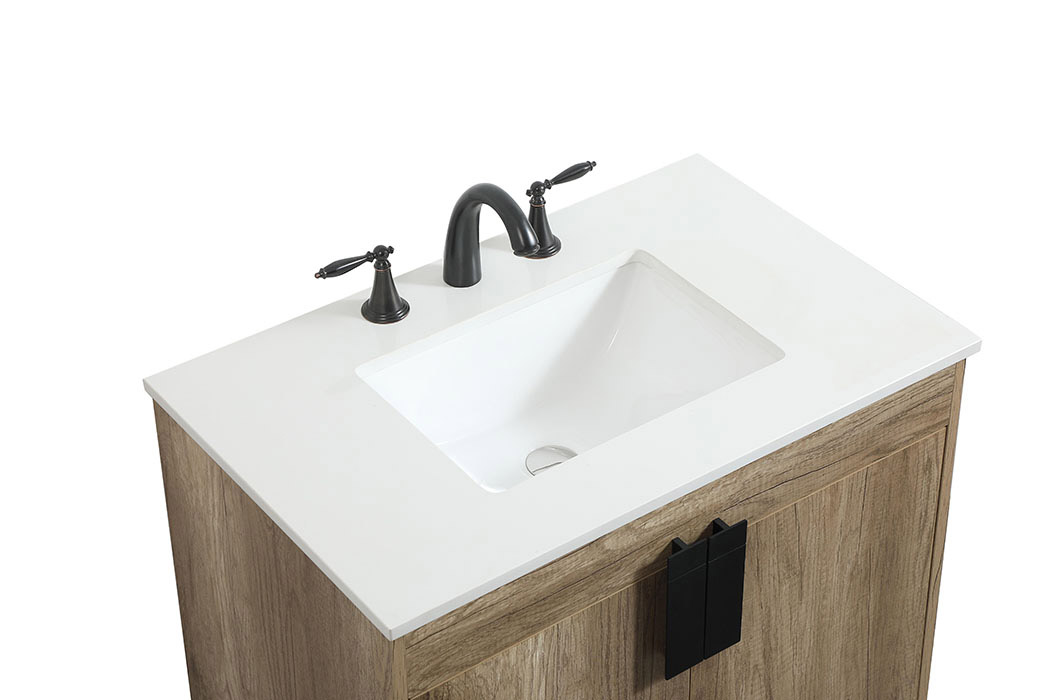 Elegant Bathroom Vanity - Natural Oak (VF48830NT)