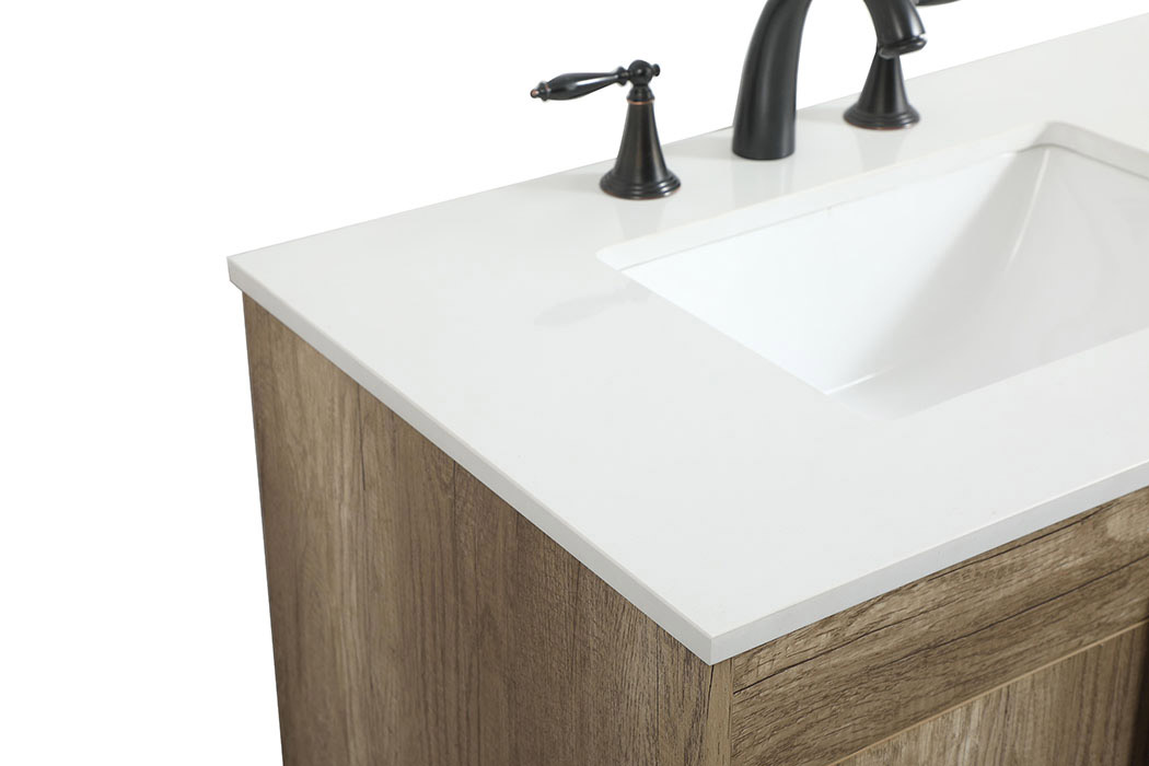 Elegant Bathroom Vanity - Natural Oak (VF48830NT)
