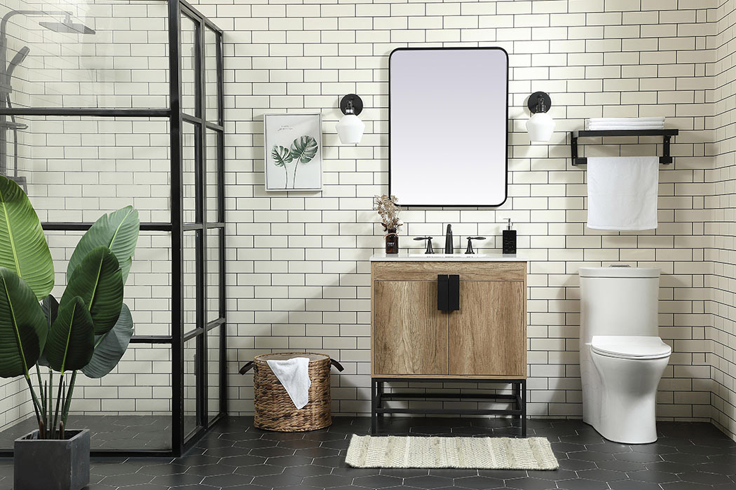 Elegant Bathroom Vanity - Natural Oak (VF48830NT)