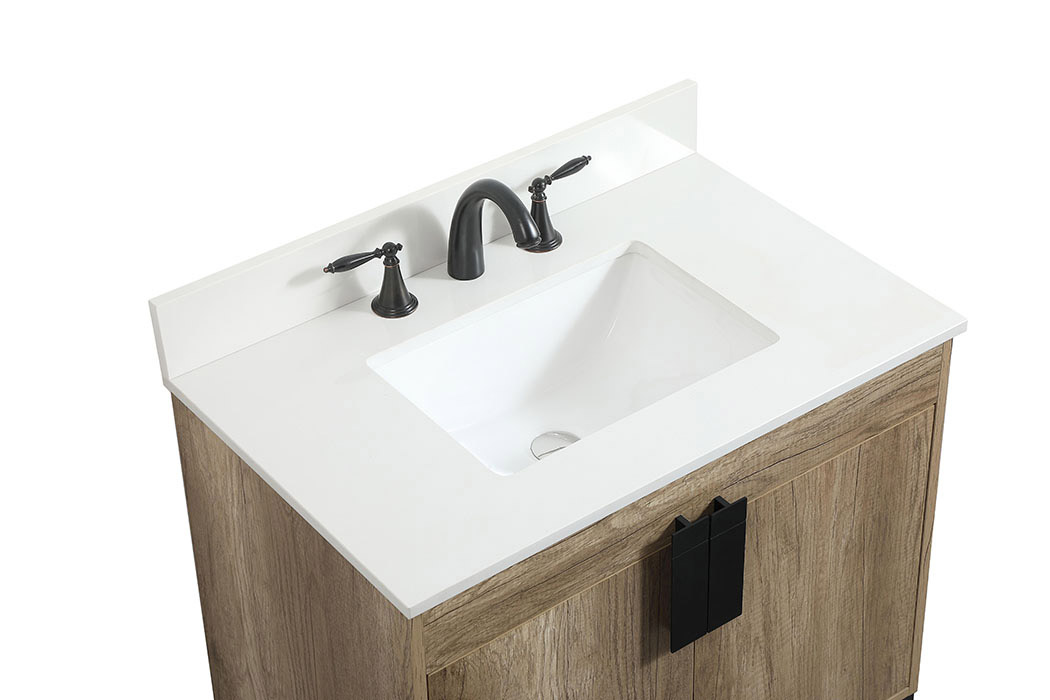 Elegant Bathroom Vanity - Natural Oak (VF48830NT-BS)