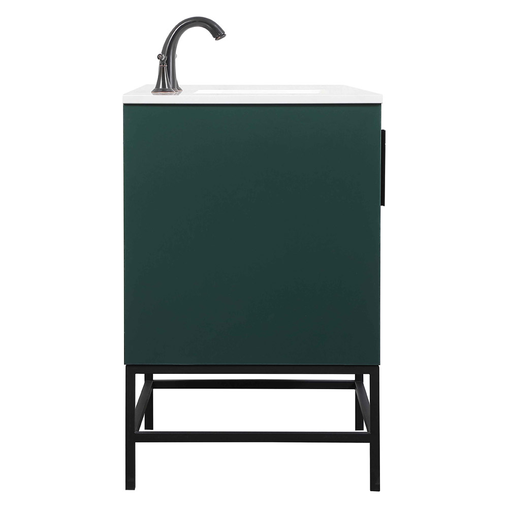 Elegant Bathroom Vanity - Green (VF48832MGN)