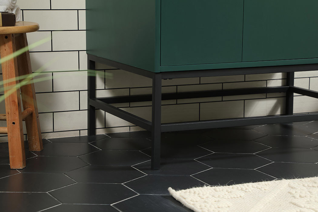 Elegant Bathroom Vanity - Green (VF48832MGN)