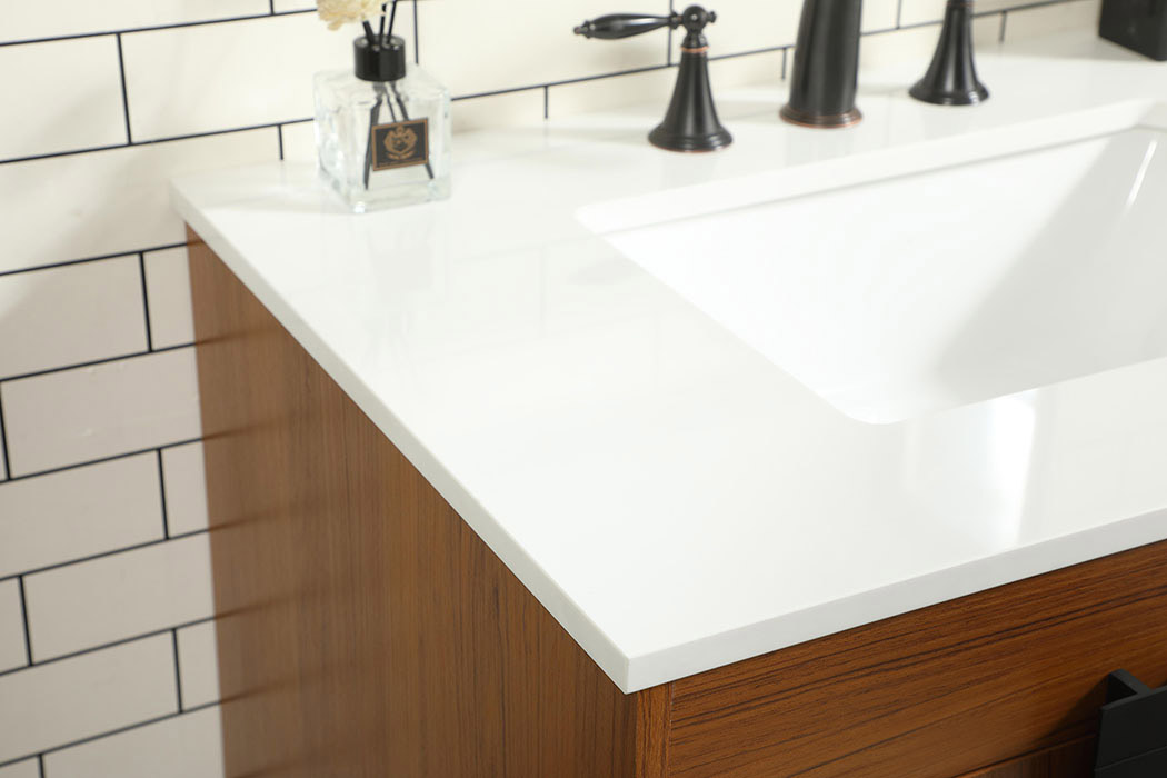 Elegant Bathroom Vanity - Teak (VF48832MTK)