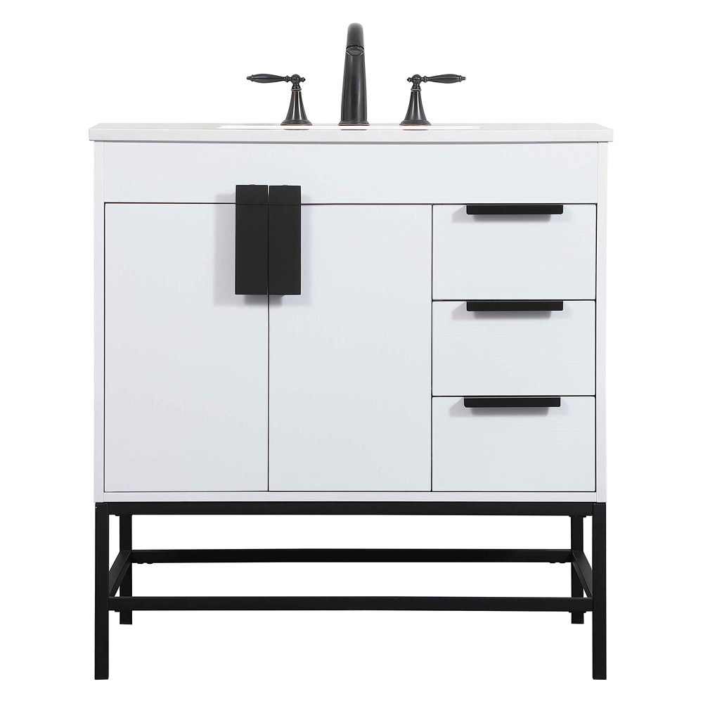 Elegant - Bathroom Vanity (PNT-VF48832)