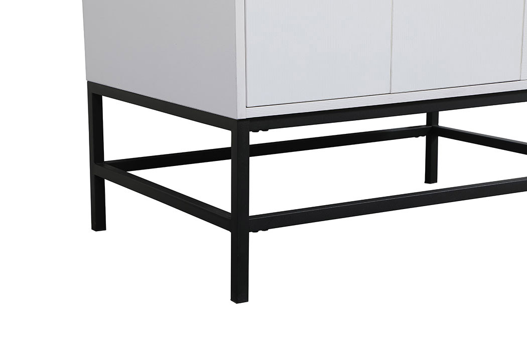 Elegant Bathroom Vanity - White (VF48832MWH-BS)