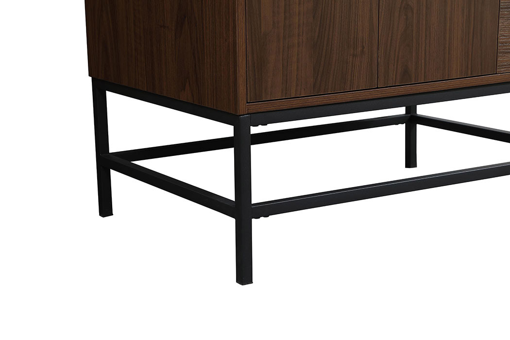 Elegant Bathroom Vanity - Walnut (VF48832MWT)