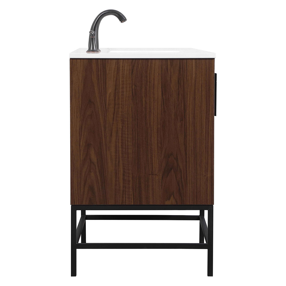 Elegant Bathroom Vanity - Walnut (VF48832MWT)
