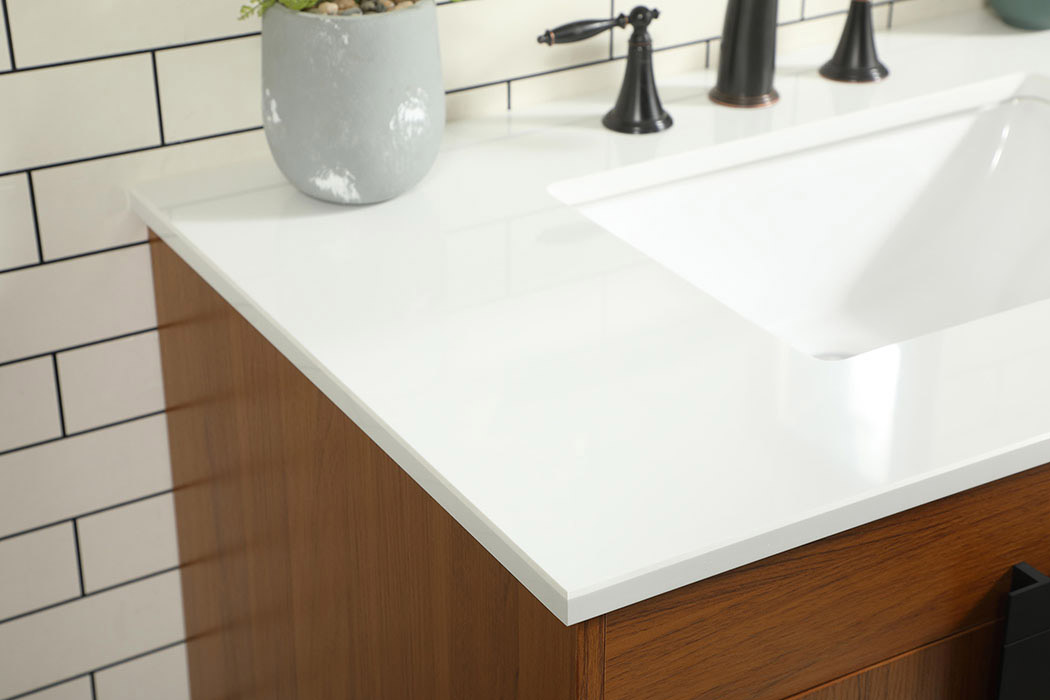 Elegant Bathroom Vanity - Teak (VF48836MTK)