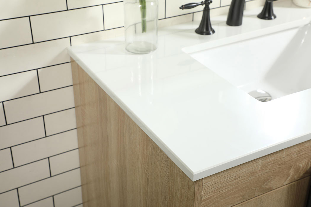 Elegant Bathroom Vanity - Mango Wood (VF48836MW)