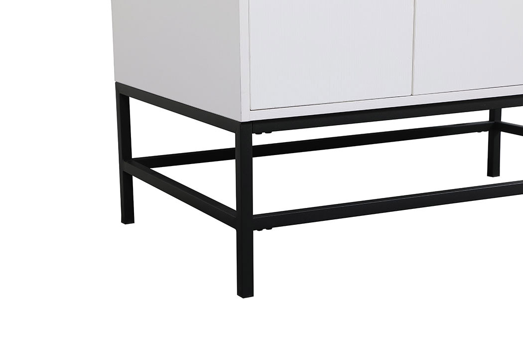 Elegant Bathroom Vanity - White (VF48836MWH)