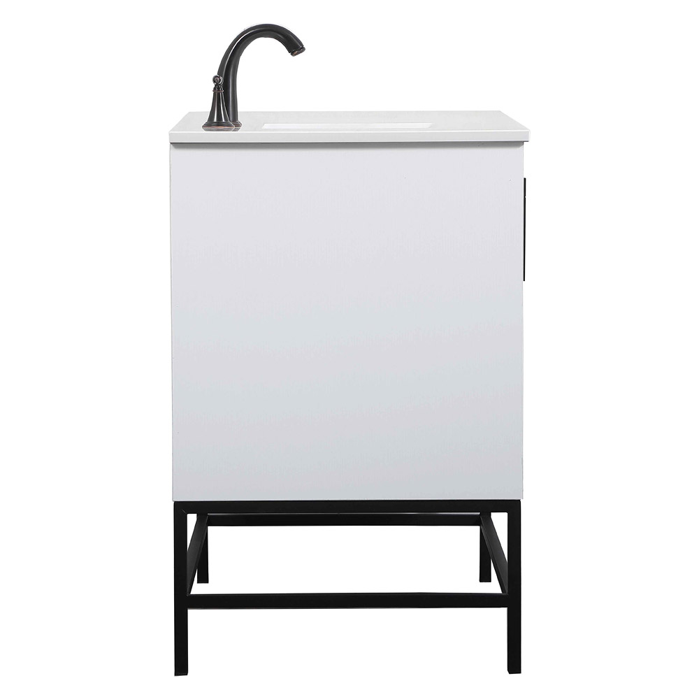 Elegant Bathroom Vanity - White (VF48836MWH)