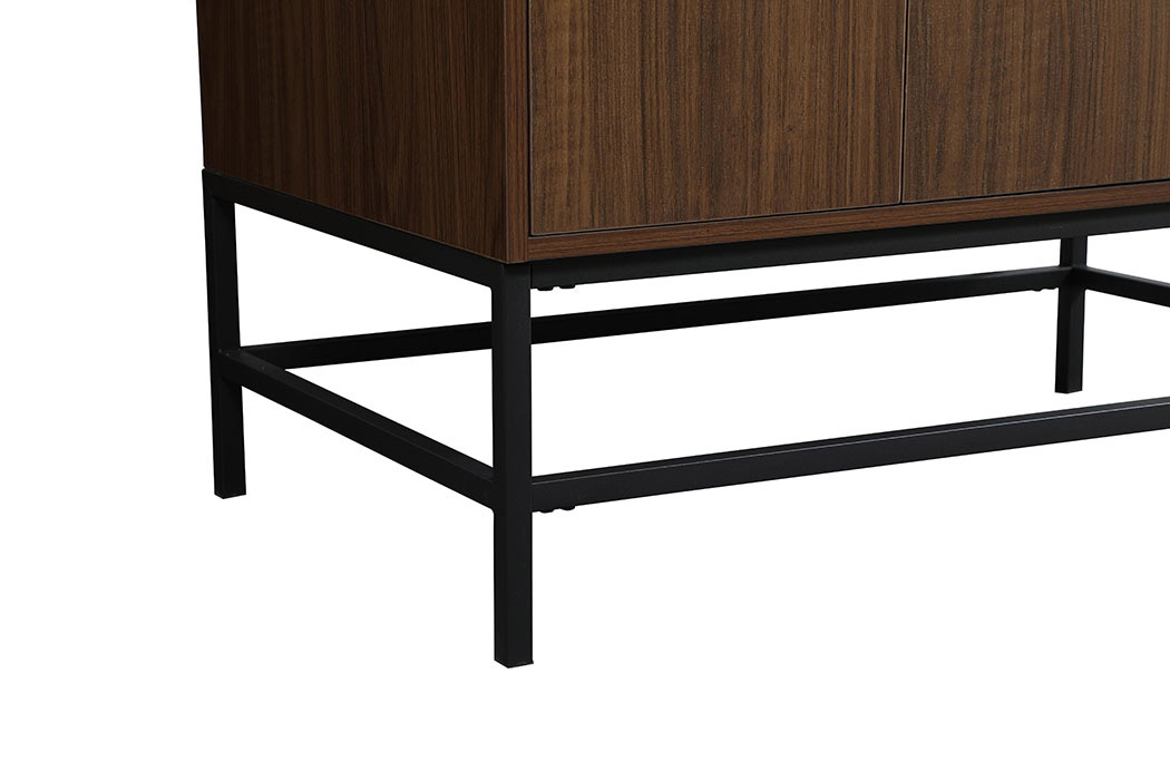 Elegant Bathroom Vanity - Walnut (VF48836MWT)