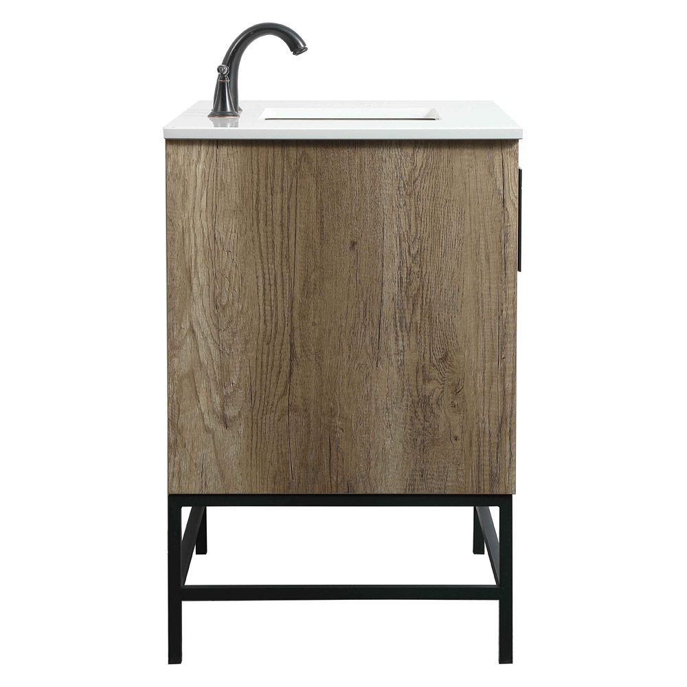 Elegant Bathroom Vanity - Natural Oak (VF48836NT)