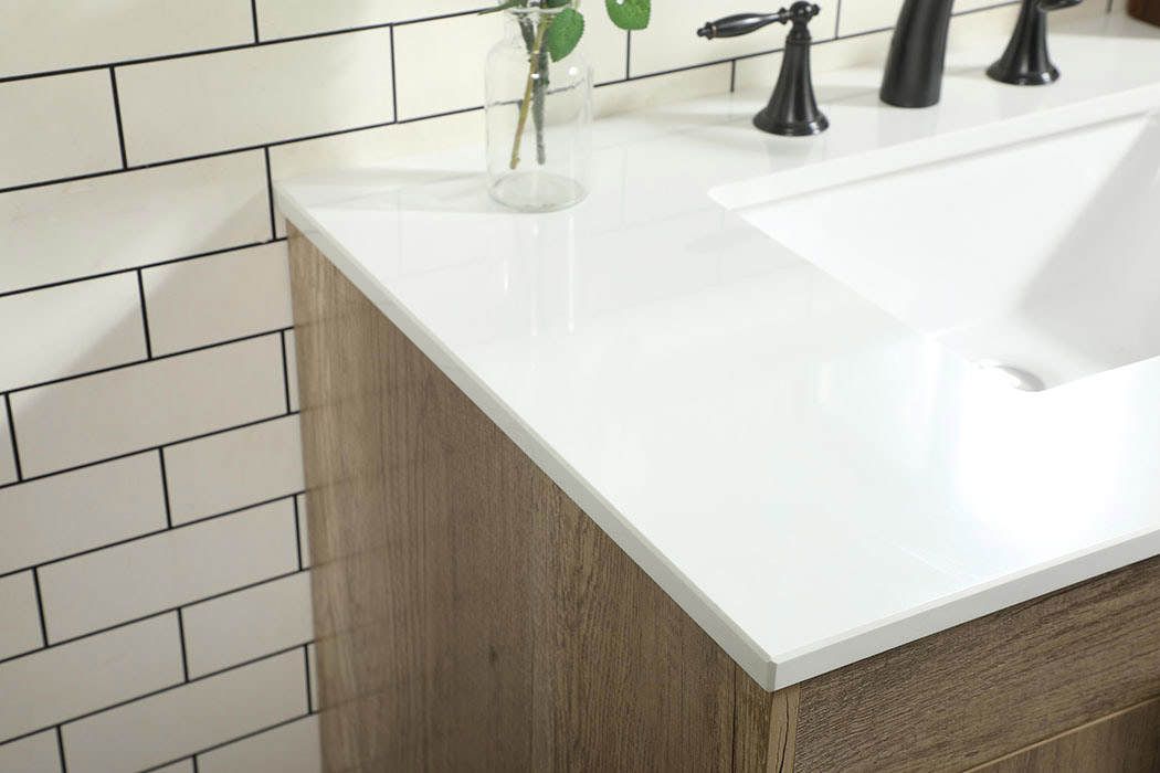 Elegant Bathroom Vanity - Natural Oak (VF48836NT)