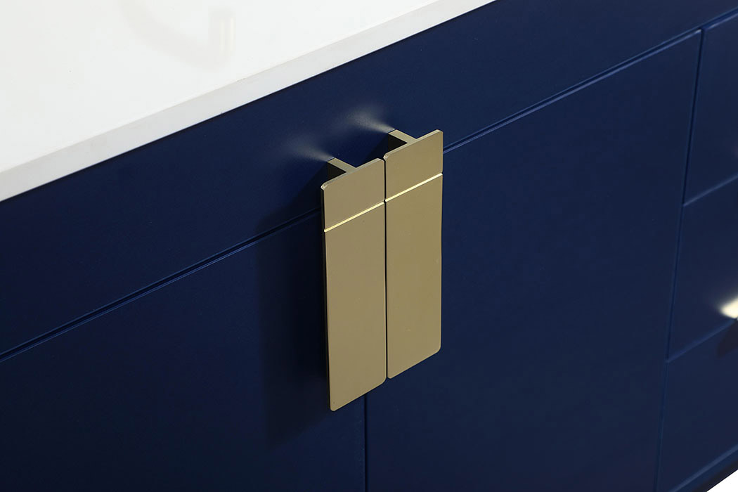 Elegant Bathroom Vanity - Blue (VF48842MBL)