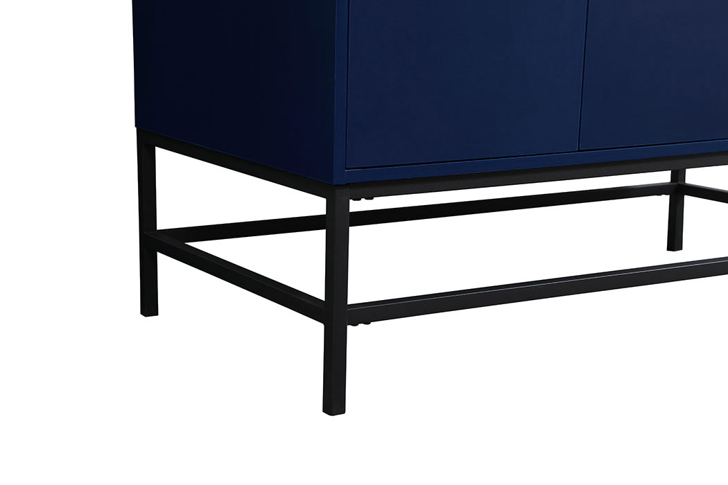 Elegant Bathroom Vanity - Blue (VF48842MBL)