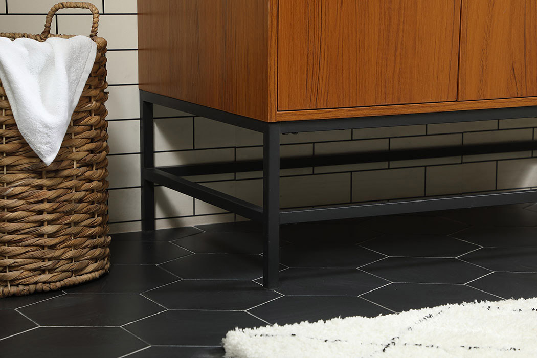 Elegant Bathroom Vanity - Teak (VF48842MTK)