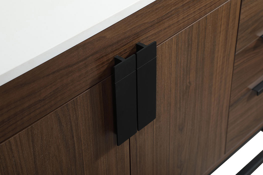 Elegant Bathroom Vanity - Walnut (VF48842MWT)
