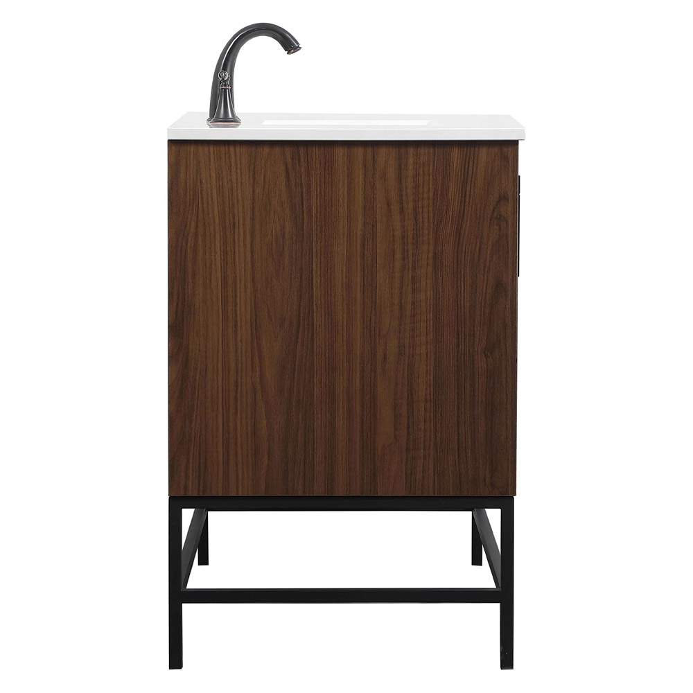 Elegant Bathroom Vanity - Walnut (VF48842MWT)