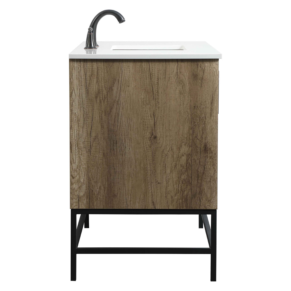Elegant Bathroom Vanity - Natural Oak (VF48842NT)