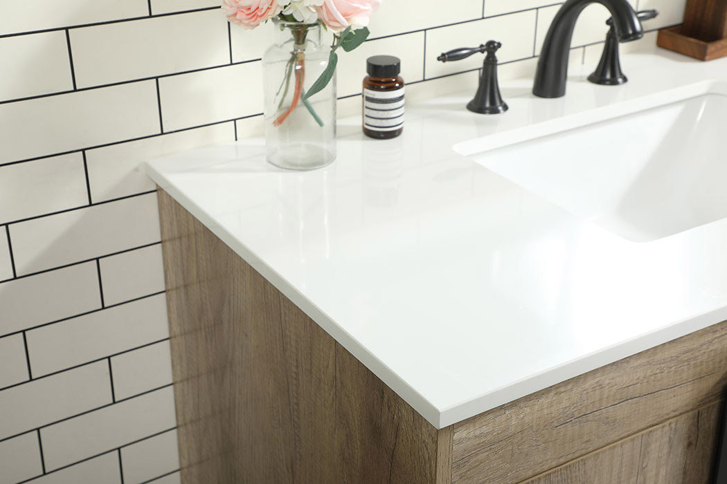 Elegant Bathroom Vanity - Natural Oak (VF48842NT)