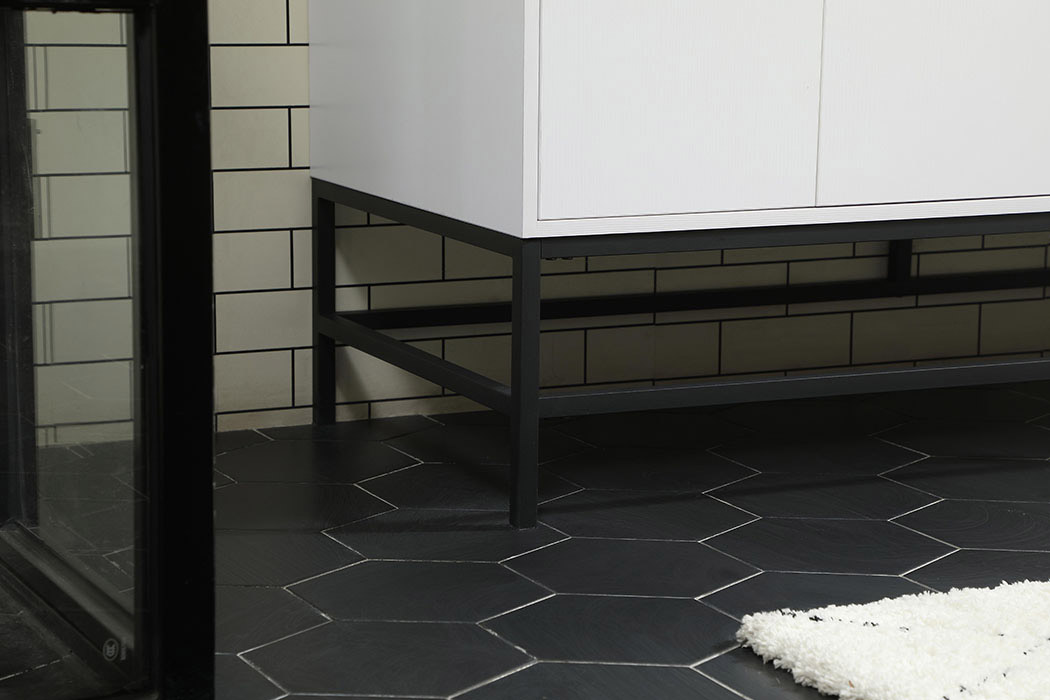 Elegant Bathroom Vanity - White (VF48860DMWH)