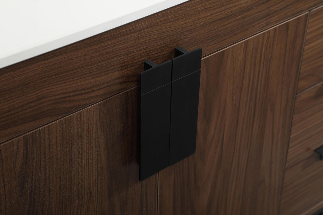 Elegant Bathroom Vanity - Walnut (VF48860DMWT)