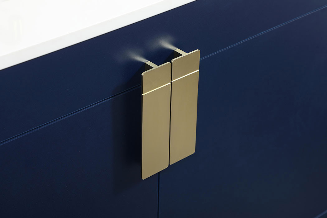 Elegant Bathroom Vanity - Blue (VF48860MBL)