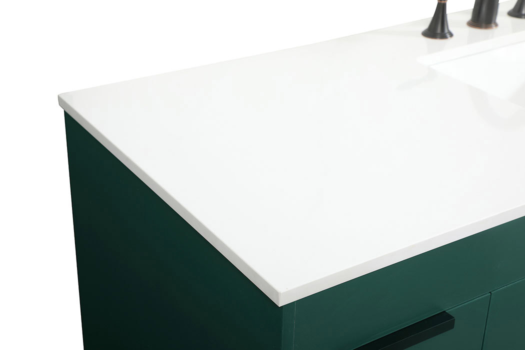 Elegant Bathroom Vanity - Green (VF48860MGN)