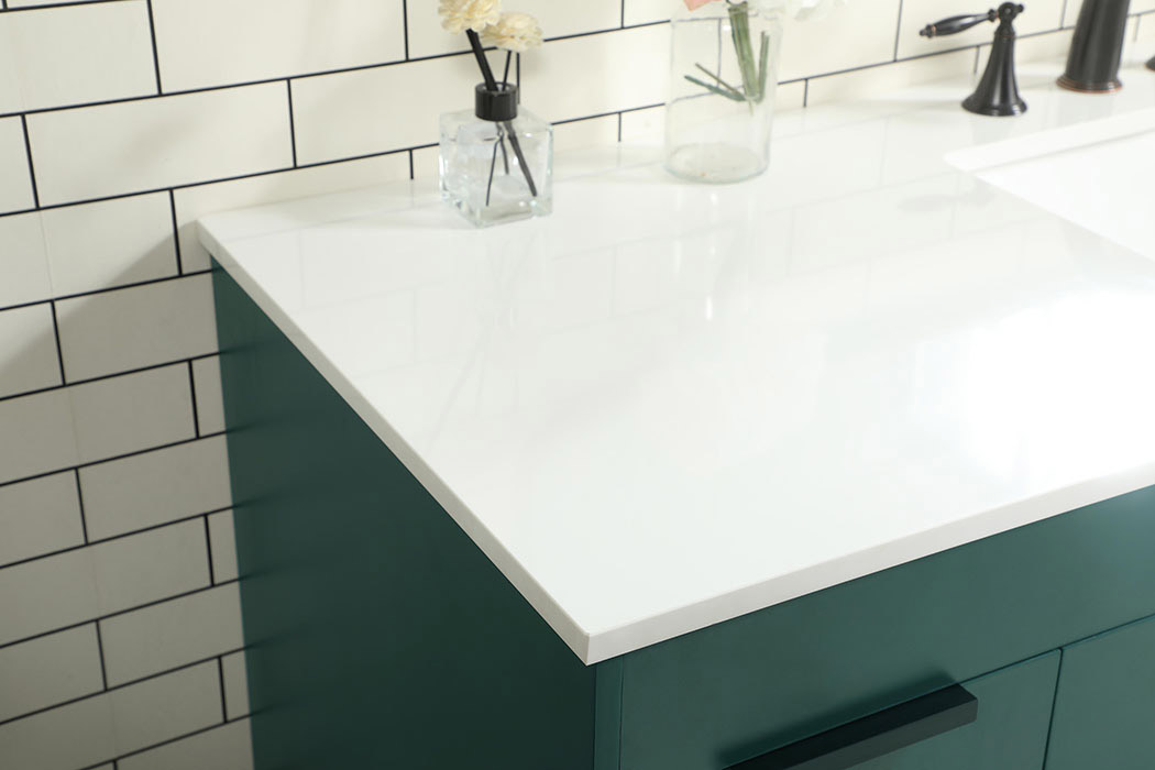 Elegant Bathroom Vanity - Green (VF48860MGN)