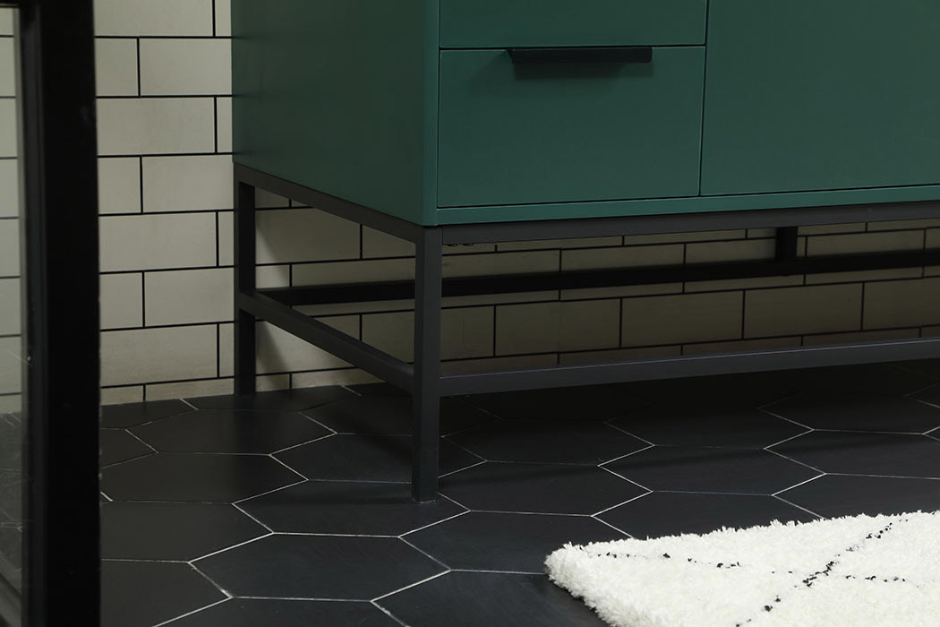 Elegant Bathroom Vanity - Green (VF48860MGN)