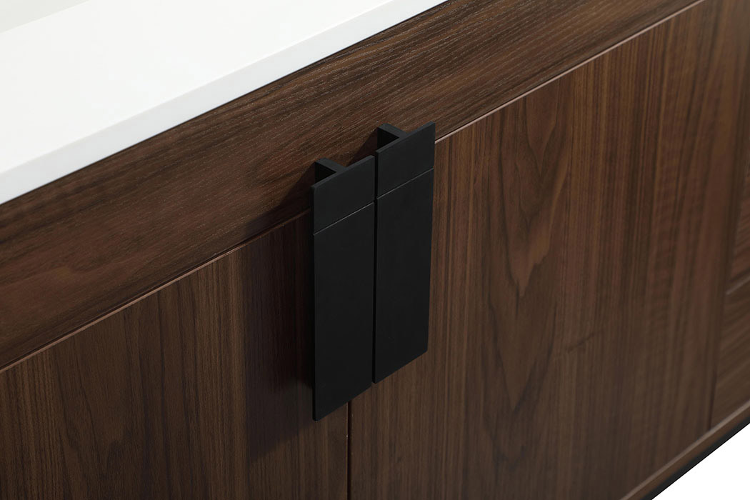 Elegant Bathroom Vanity - Walnut (VF48860MWT)