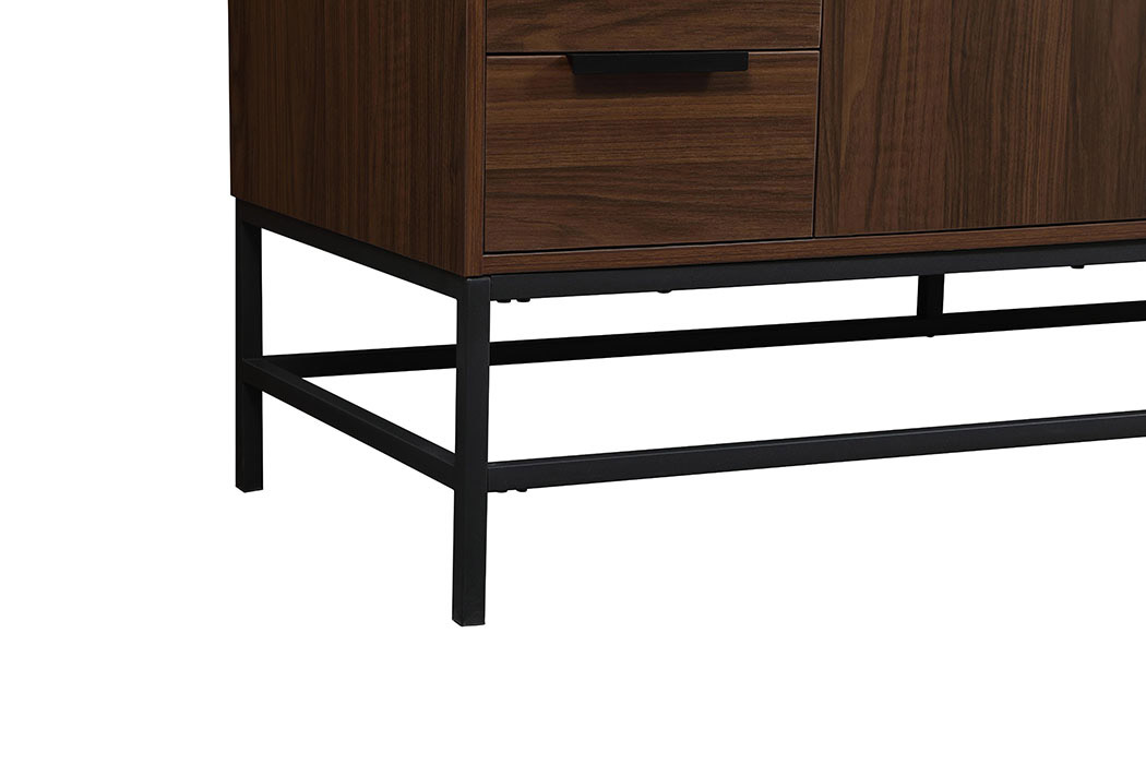 Elegant Bathroom Vanity - Walnut (VF48860MWT)