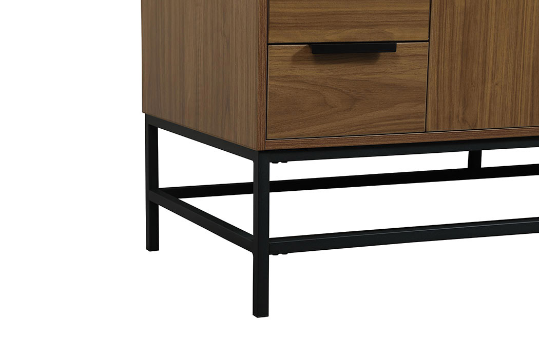 Elegant Bathroom Vanity - Walnut Brown (VF48860WB)