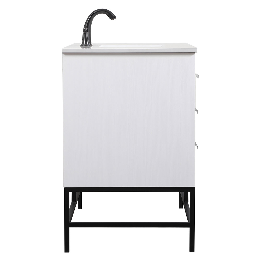 Elegant Bathroom Vanity - White (VF488W48MWH)