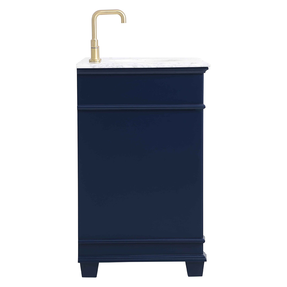 Elegant Bathroom Vanity - Blue, L 30" (VF50030BL)
