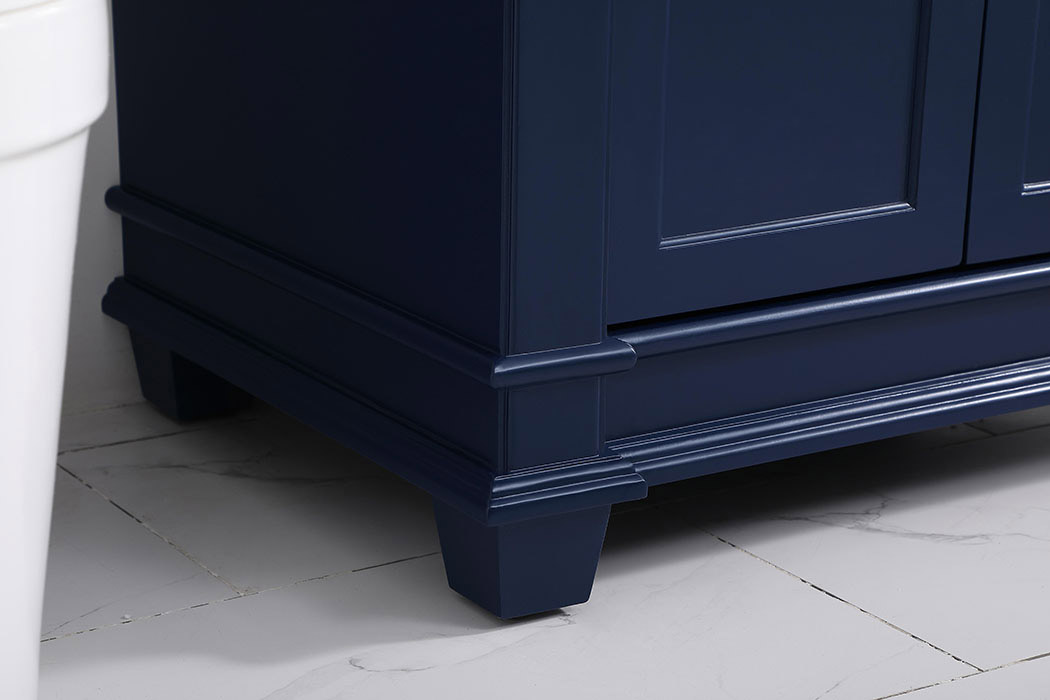 Elegant Bathroom Vanity - Blue, L 30" (VF50030BL)