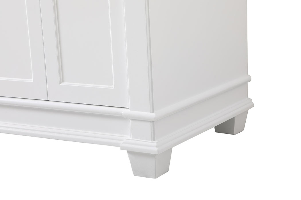 Elegant Bathroom Vanity - White (VF50060DWH)