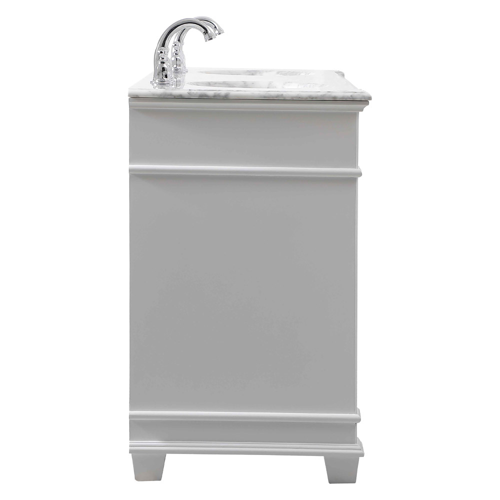 Elegant Bathroom Vanity - White (VF50060DWH)