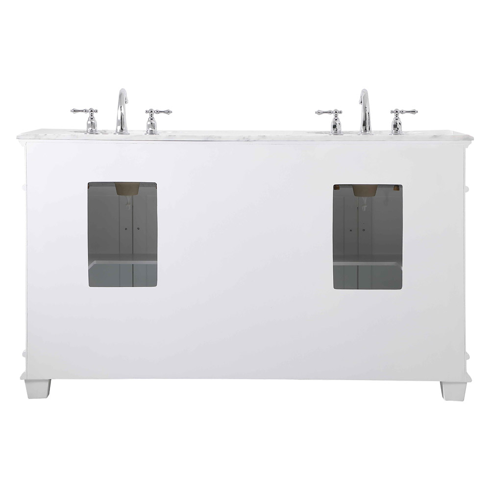 Elegant Bathroom Vanity - White (VF50060DWH)