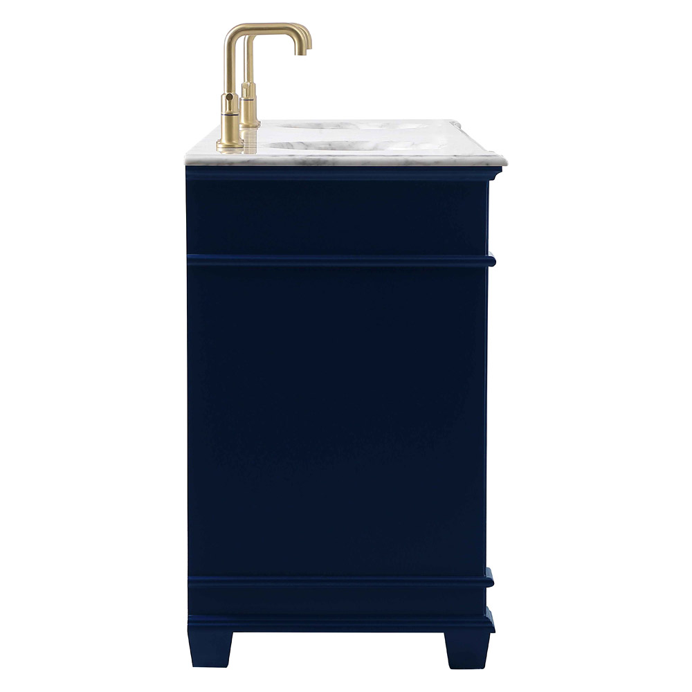 Elegant Bathroom Vanity - Blue (VF50072DBL)