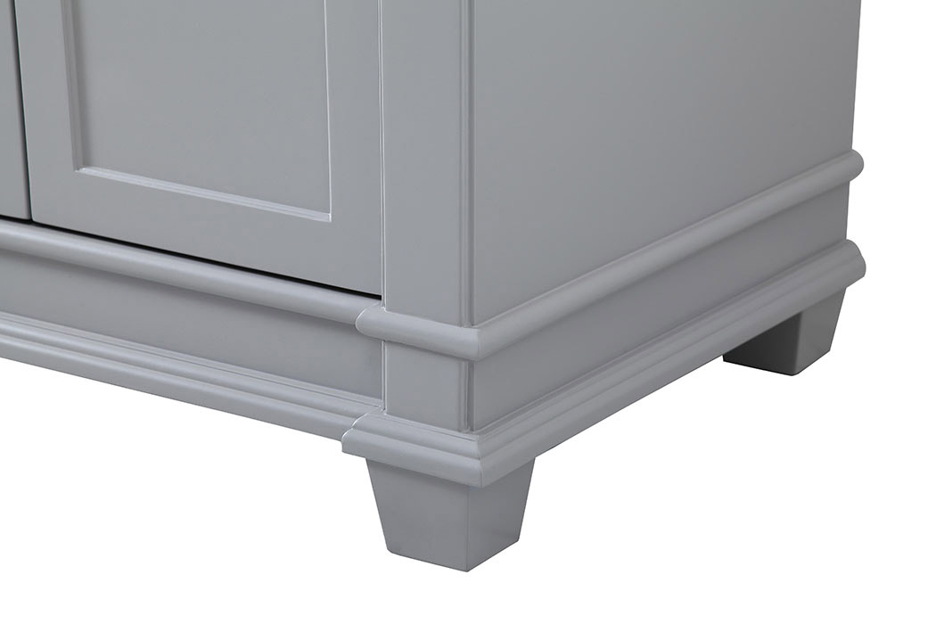 Elegant Bathroom Vanity - Gray (VF50072DGR)