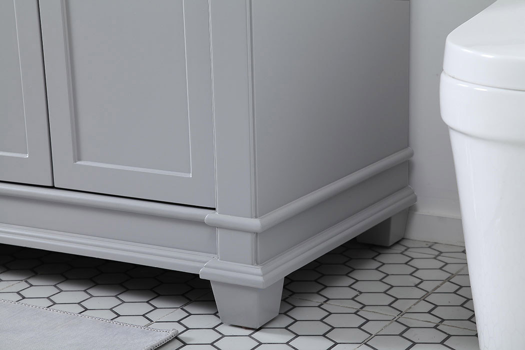 Elegant Bathroom Vanity - Gray (VF50072DGR)